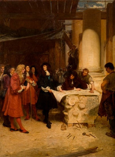 圣保禄，1888年国王访问雷恩 作者 John Seymour Lucas